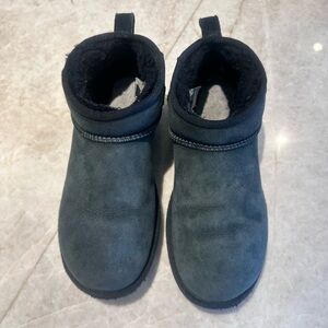 Uggs. Black ultra mini size 8